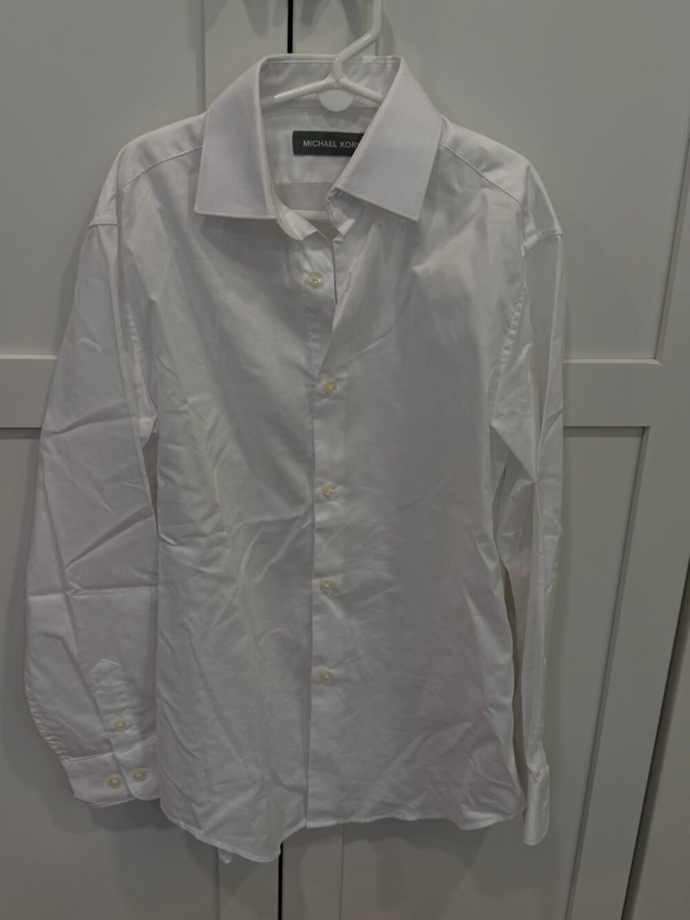 Michael Kors White Button Down Shirt Size 12